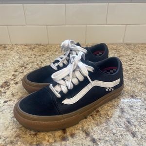 Black Vans Pro Comfy Cush Sz 4